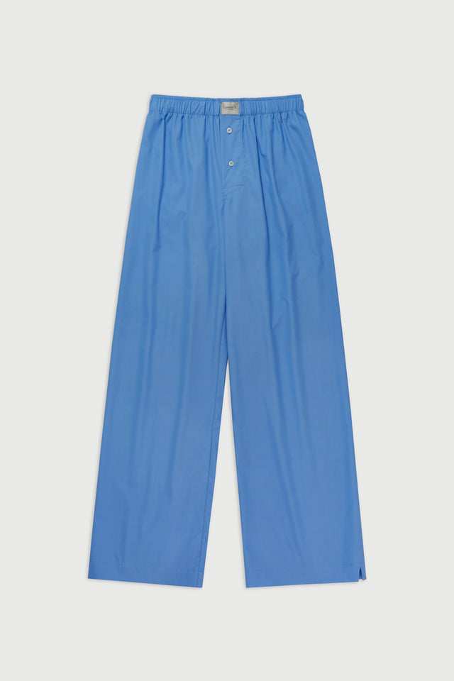 La Boxer Alta, Cotton Poplin, Grecian Blue, Comme Si